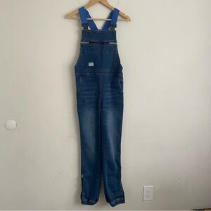 Classic Blue Denim Women's Overalls